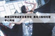 黑龙江托管运营百度竞价  黑龙江股权托管中心网站
