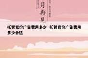 托管竞价广告费用多少  托管竞价广告费用多少合适
