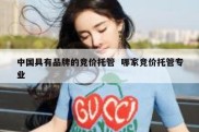 中国具有品牌的竞价托管  哪家竞价托管专业