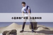 小蓝条推广计划  小蓝条科技