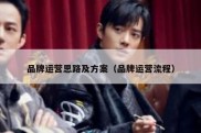 品牌运营思路及方案（品牌运营流程）