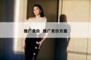 推广竞价  推广竞价方案