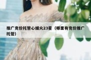 推广竞价托管心细火23星（哪里有竞价推广托管）