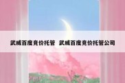武威百度竞价托管  武威百度竞价托管公司