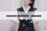 邛崃百度竞价托管哪家好  邛崃拍卖网