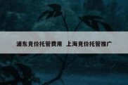 浦东竞价托管费用  上海竞价托管推广