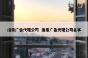 搜索广告代理公司  搜索广告代理公司名字