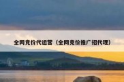 全网竞价代运营（全网竞价推广招代理）