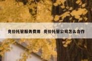 竞价托管服务费用  竞价托管公司怎么合作