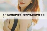 嘉兴品牌抖音代运营（全国知名抖音代运营企业）