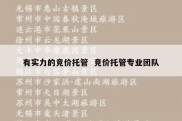 有实力的竞价托管  竞价托管专业团队