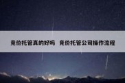 竞价托管真的好吗  竞价托管公司操作流程