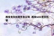 西安竞价托管外包公司  西安sem竞价托管