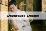 新加坡餐饮业周加盟  新加坡菜加盟