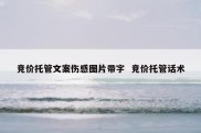 竞价托管文案伤感图片带字  竞价托管话术