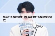 电商广告投放运营（电商运营广告投放专业词汇）