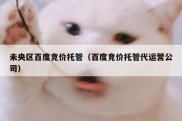 未央区百度竞价托管（百度竞价托管代运营公司）