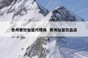 贵州餐饮加盟代理商  贵州加盟饮品店