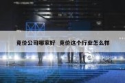 竞价公司哪家好  竞价这个行业怎么样