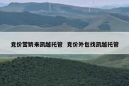 竞价营销来凯越托管  竞价外包找凯越托管