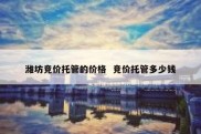 潍坊竞价托管的价格  竞价托管多少钱