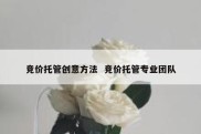 竞价托管创意方法  竞价托管专业团队