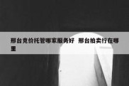 邢台竞价托管哪家服务好  邢台拍卖行在哪里