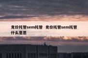 竞价托管sem托管  竞价托管sem托管什么意思