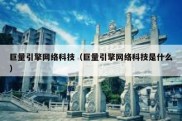 巨量引擎网络科技（巨量引擎网络科技是什么）