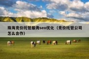 珠海竞价托管服务seo优化（竞价托管公司怎么合作）