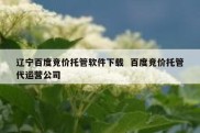辽宁百度竞价托管软件下载  百度竞价托管代运营公司
