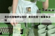 竞价托管哪种公司好  竞价托管一般要多少钱