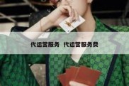 代运营服务  代运营服务费