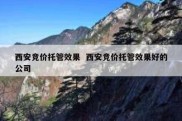 西安竞价托管效果  西安竞价托管效果好的公司