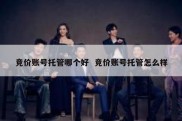 竞价账号托管哪个好  竞价账号托管怎么样
