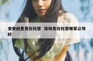 宝安创意竞价托管  深圳竞价托管哪家公司好