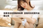 百度竞价托管服务收费  百度竞价托管代运营公司