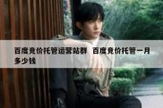 百度竞价托管运营站群  百度竞价托管一月多少钱