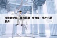 常德竞价推广账号托管  竞价推广账户托管服务