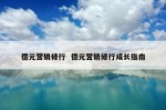 德元营销修行  德元营销修行成长指南