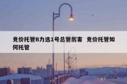 竞价托管B力选1号总管厉害  竞价托管如何托管