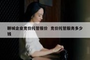 聊城企业竞价托管报价  竞价托管服务多少钱