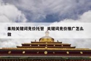 耒阳关键词竞价托管  关键词竞价推广怎么做