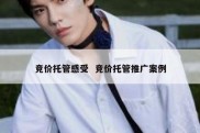 竞价托管感受  竞价托管推广案例