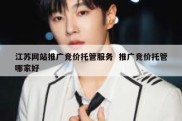 江苏网站推广竞价托管服务  推广竞价托管哪家好