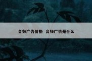 音频广告价格  音频广告是什么