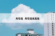 月引流  月引流光出处