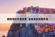 邵阳竞价外包托管  企业竞价托管外包