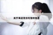 关于海淀竞价托管的信息