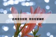 达州竞价托管  竞价托管兼职